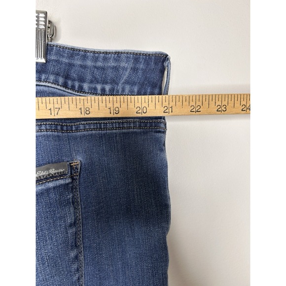 Eddie Bauer Jeans Women's Slightly Curvy Slim Straight High Rise Size 24W - Picture 4 of 9